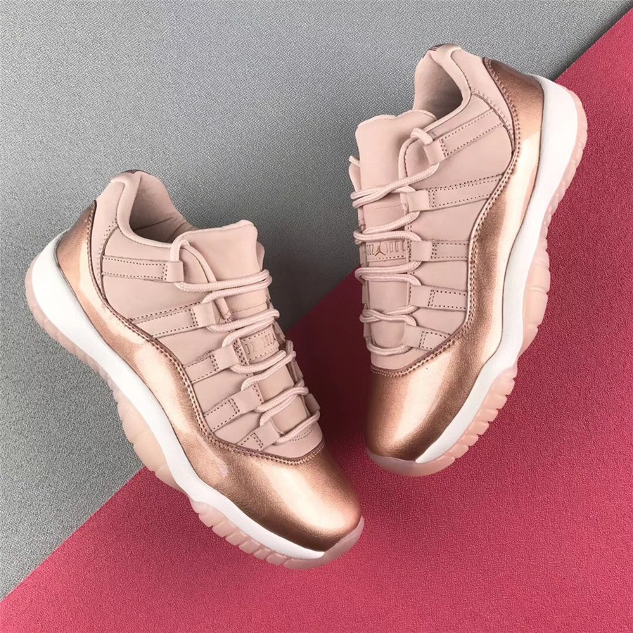 air jordan retro 11 rose gold