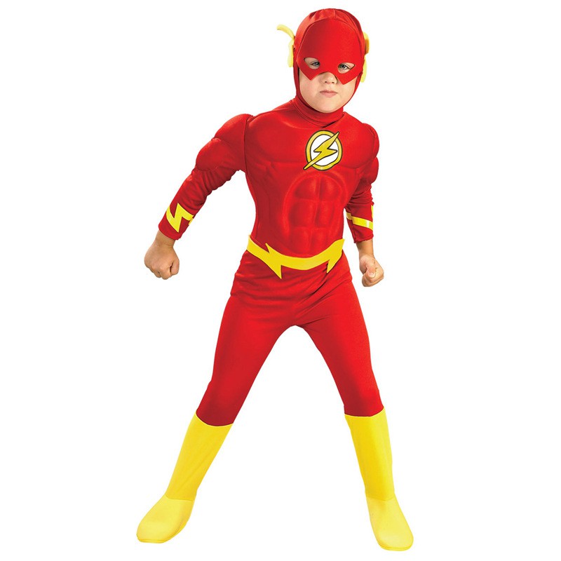 Children's Super Hero Muscle Flash Halloween Dress Boy Animation Character  Role-Playing Costume vi2o | Shopee Malaysia