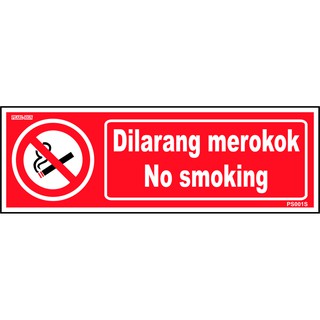 DOSH/ JKKP STANDARD PROHIBITION SIGN 100 X 300MM, 300X400MM, 400X600MM ...