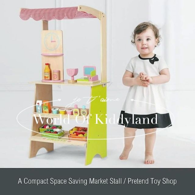 kids pretend market