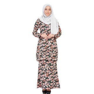  BAJU  KURUNG  MODERN PAHANG  ENGLISH COTTON Cempaka HARGA  