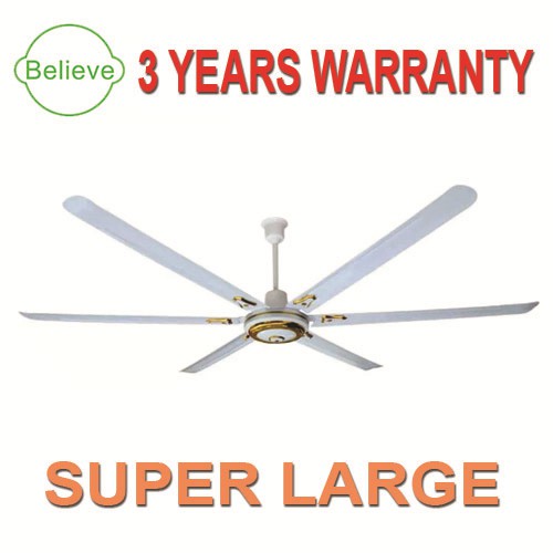 End Year Offer 3 2 Years Warranty Modern Ceiling Fan 80 Inch Extra Large Ceiling Fans 6 Blades