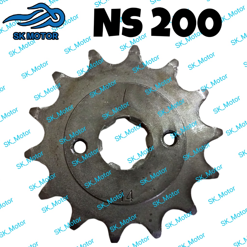 (520) 14T Modenas Bajaj Pulsar NS200 NS 200 / RS200 RS 200 Front Racing