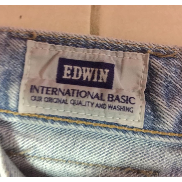 edwin international basic jeans