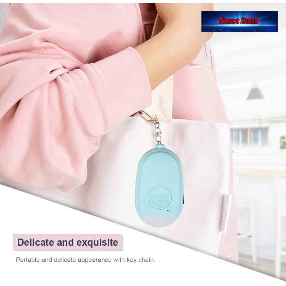 Personal Alarm SOS Alert Panic Button & LED Light 130dB Self Defense ...