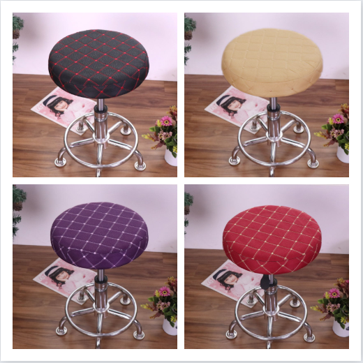 Bar Stool Cover Round Seat, Bar Stool Chair Covers Round