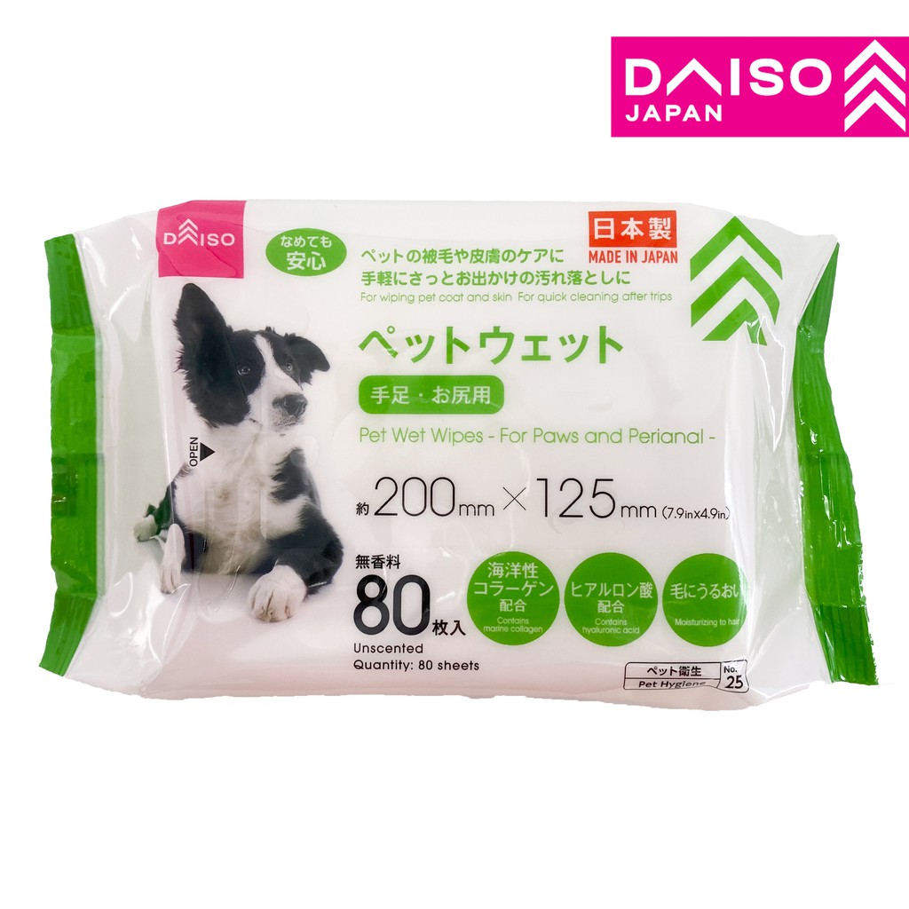 daiso wet floor wipes