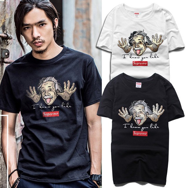 supreme einstein t shirt