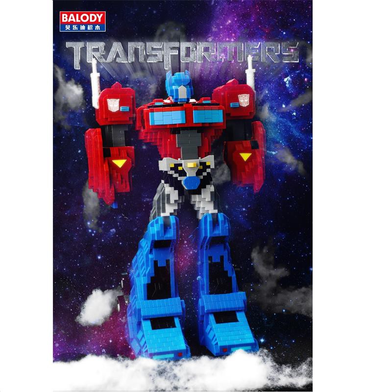 Balody Mini Blocks Optimus Prime Cartoon Building Toy Transformers Model Toys For Boy Valentine S Lovely Gift Bumblebee 16154 Shopee Malaysia