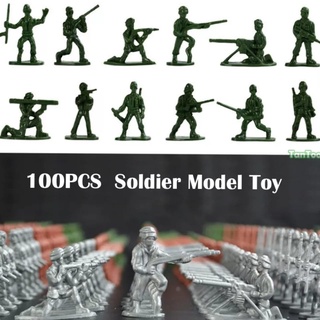 41Pcs Military Action Figures Army Plastic Soldier Set For Children's Gift 