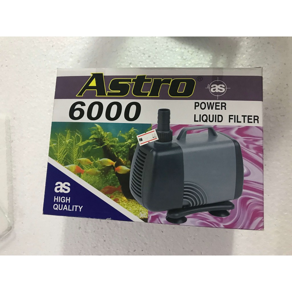 Astro Submersible Water Pump 6000 / Liquid Filter Shopee Malaysia