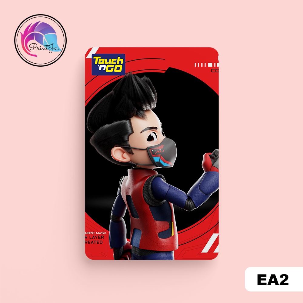 EJEN ALI ( SERIES 1 ) - Touch n Go Card Sticker Cover (Waterproof, High