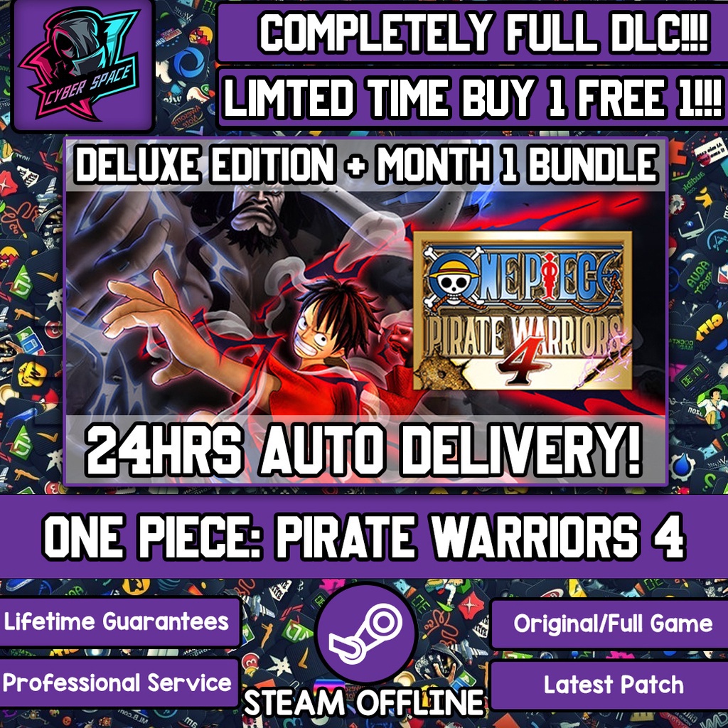 ONE PIECE: PIRATE WARRIORS 4 [Auto Delivery] [Steam Offline] [Full DLC] |  Shopee Malaysia