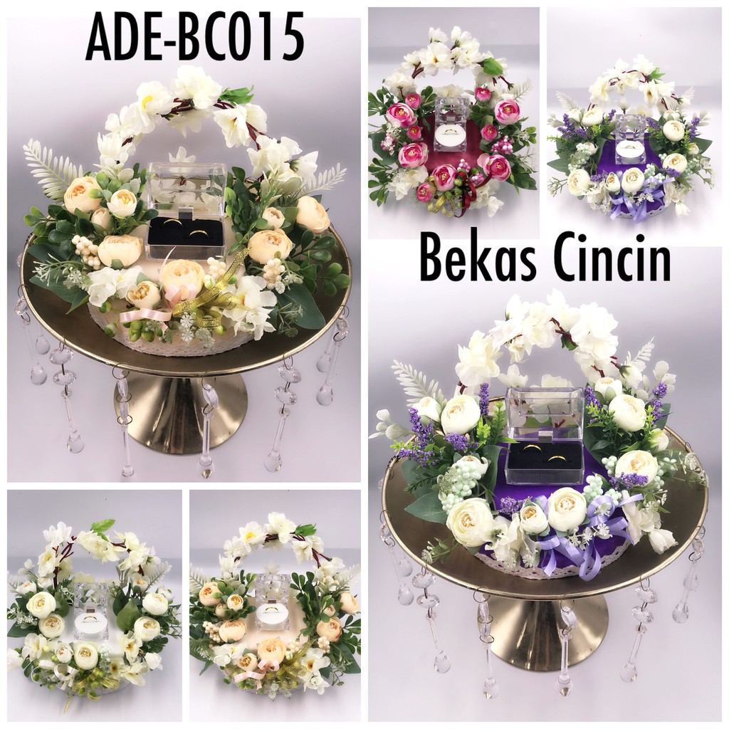 ADE-BC015 Bekas Hantaran Merisik / Cincin Kahwin / Tunang ( ENGLISH