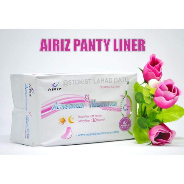 AIRIZ PANTY LINER (30 PIECES) Shopee Malaysia