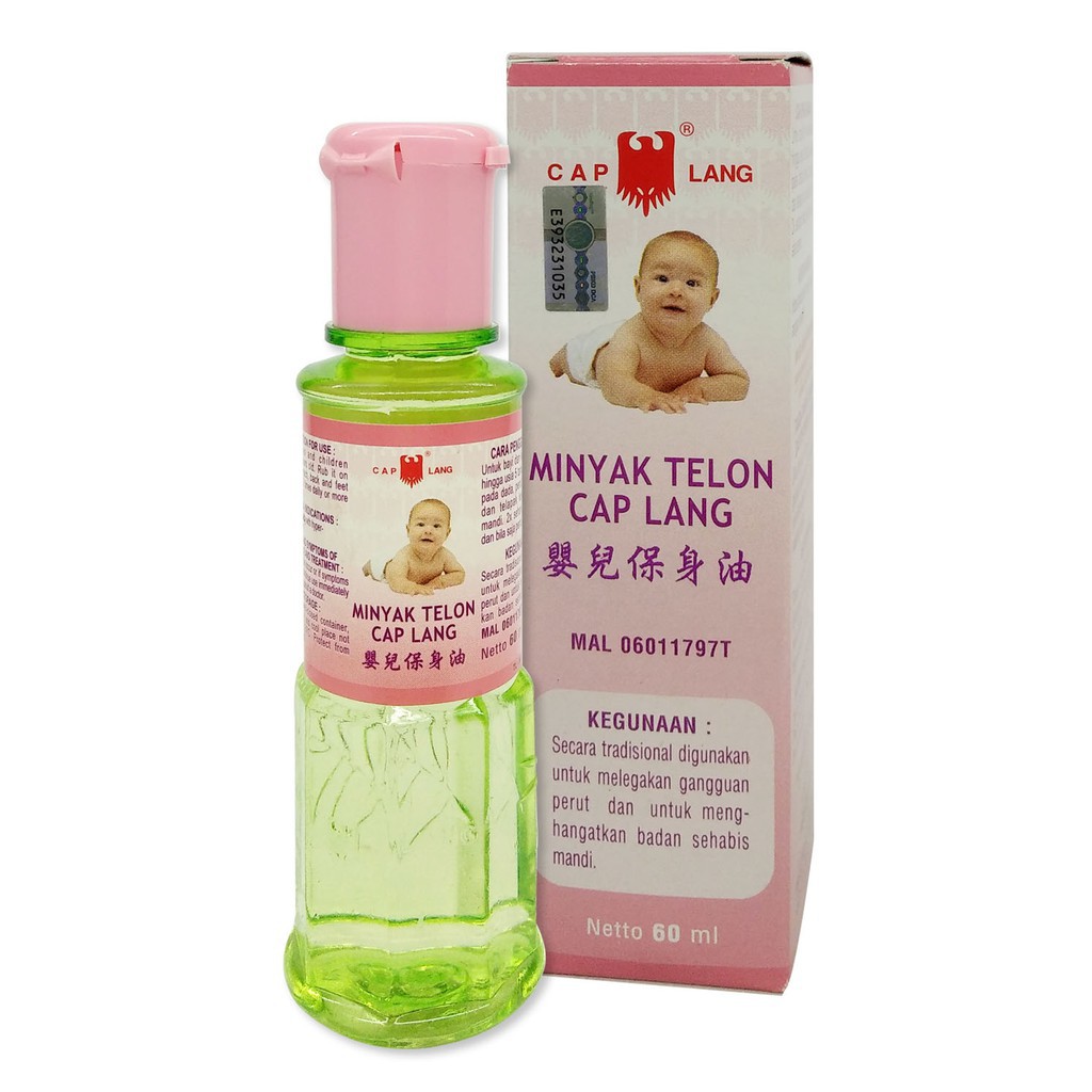 Minyak Telon Cap Lang 60ml Shopee Malaysia