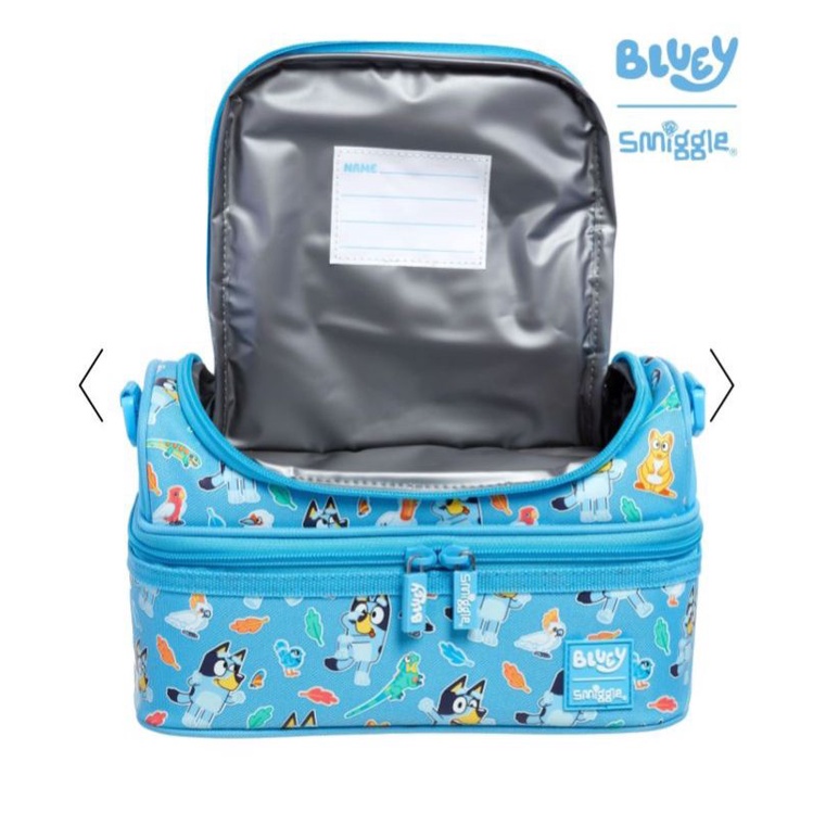 Smiggle Lunchbox Double Decker Strap Bluey Child Lunch Bag Smiggle Bekel Bag Shopee Malaysia