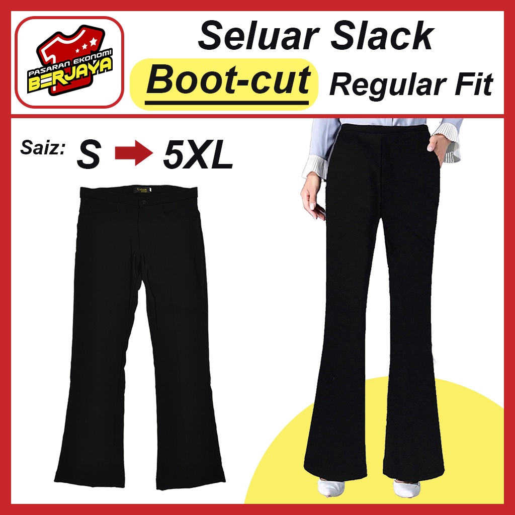 Seluar Slack wanita Boot Cut/Seluar Kerja Perempuan /Female Long Pants