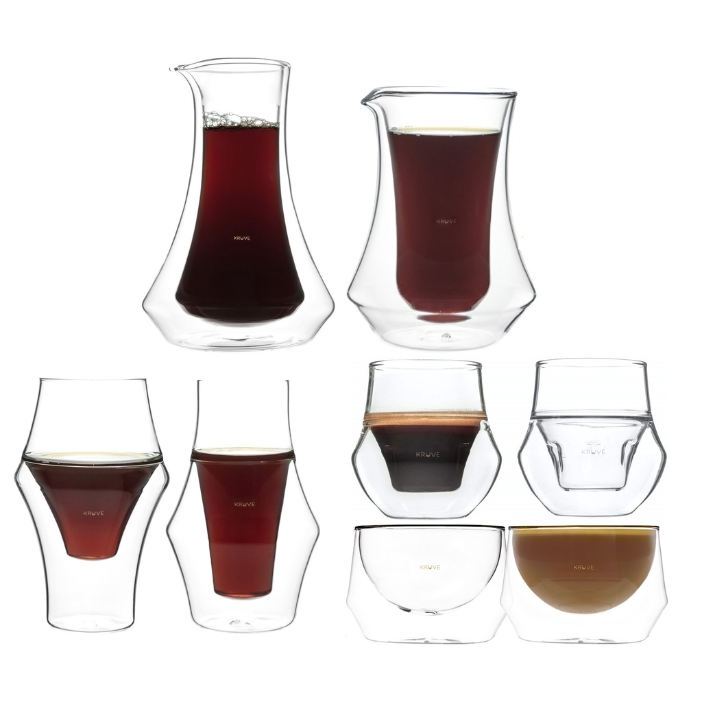 KRUVE EQ Glassware Espresso Shot Glass Coffee Shot Glass Sensory Glass ...