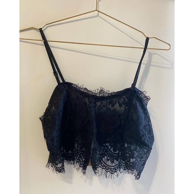 New | Black Lacey Bralette (non padded) | Shopee Malaysia