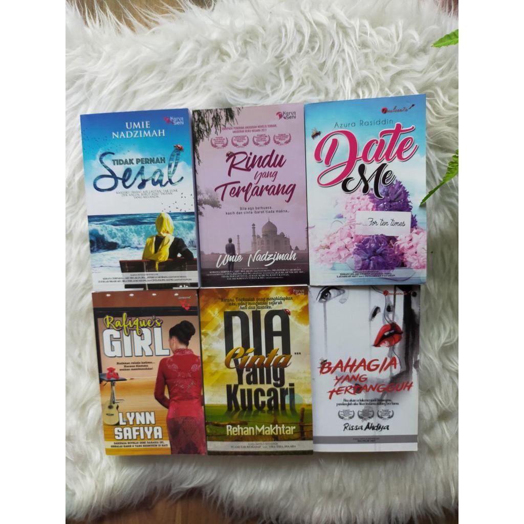 Novel Melayu Pre Loved Koleksi NovelNovel Melayu Tempatan  Shopee