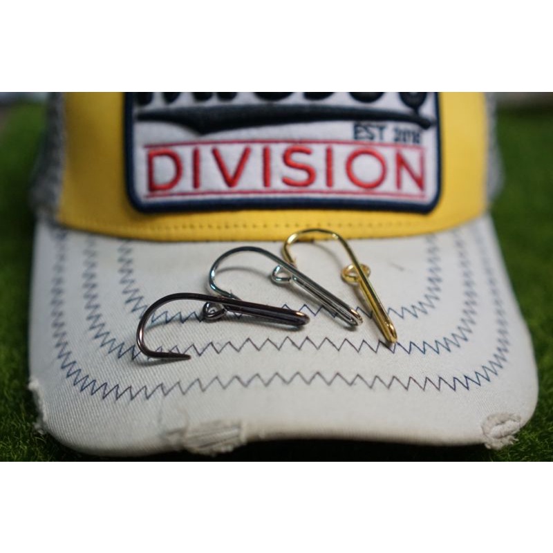 Lure Killer Hook Anti Kumpau Kumpauless / Hat Clasp Gold / Fish Hook