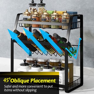 Kitchen Organizer Kitchen Storage Rack Rak Serbaguna Rak Kitchen Organizer Kitchen Storage Rack Rak Serbaguna Rak