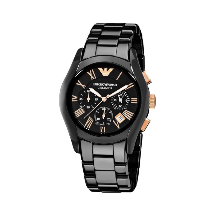 Emporio Armani Men's Ceramic Black 