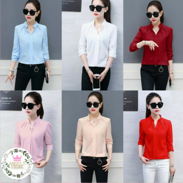 smart casual blouse