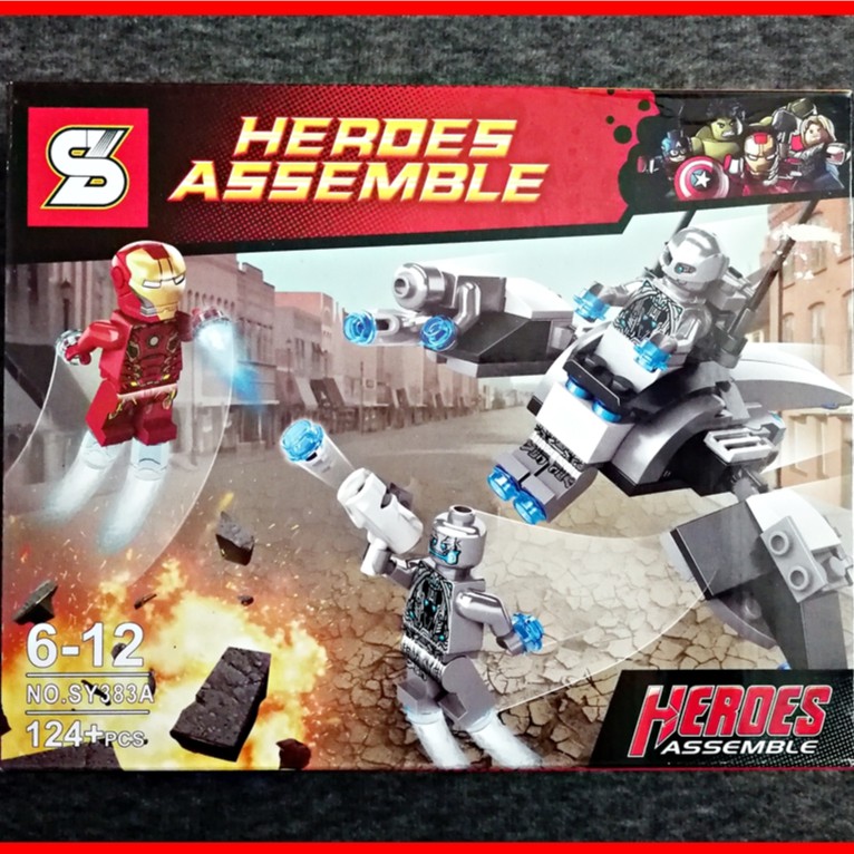 lego heroes assemble iron man