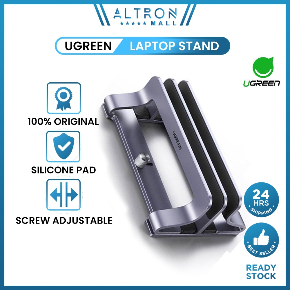 UGREEN Universal Portable Vertical Laptop Stand Notebook Holder Air Flow for Asus Macbook Lenovo Huawei Dell