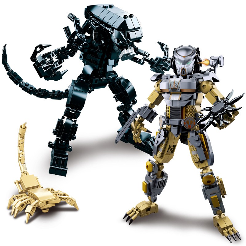 predator and alien toys