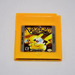 Pokemon Yellow Version Nintendo Game Boy Color GBC Cartridge Console ...