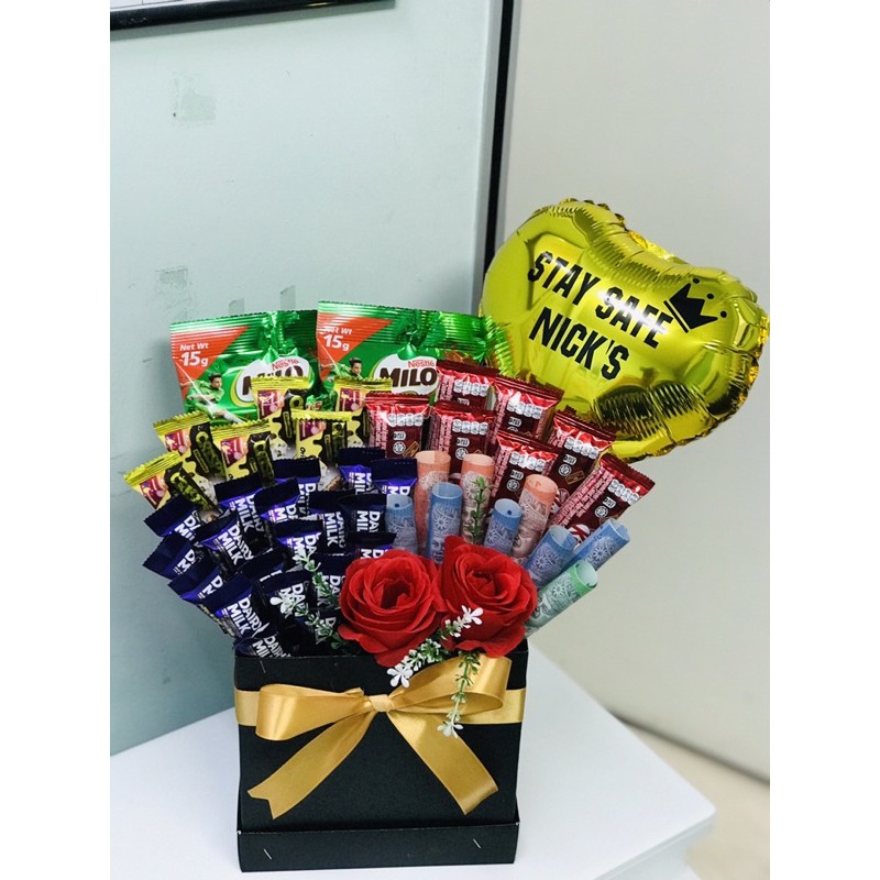 cara buat bouquet coklat