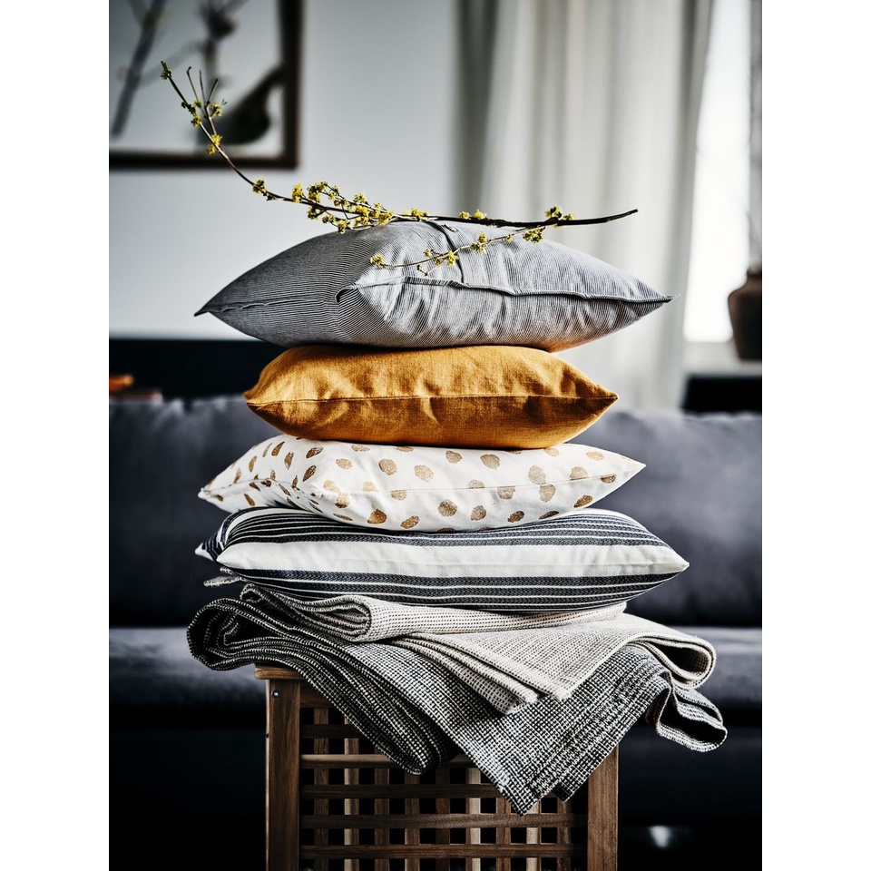 [IKEA TIPHEDE] Rug Flatwoven 100 Cotton Machine Washable Mat Living