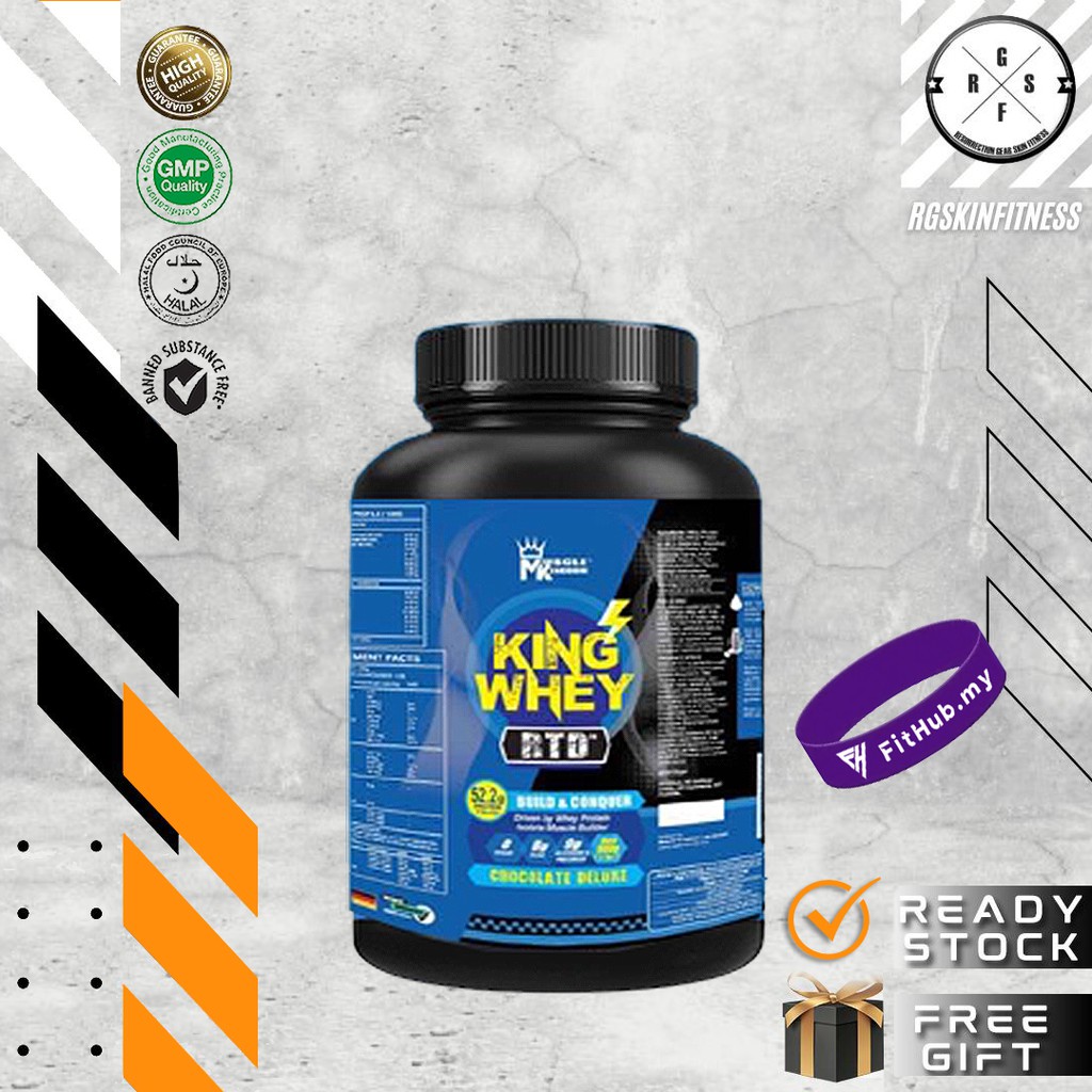 whey isolate muscle king