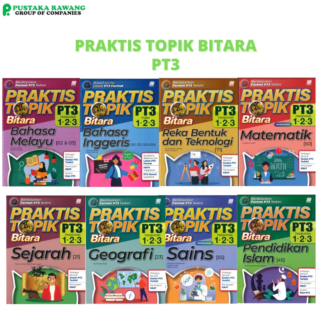 Buku Latihan Praktis Topik Bitara Pt3 Sasbadi Topikal Latihan Edisi