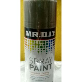 Mr DIY Spray Paint (Silver, Flat Black, White, Grey, Clear 400ml ...