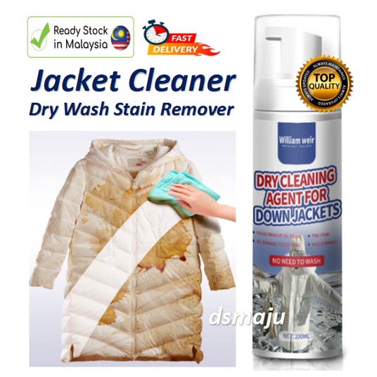 WLWE Down Jacket Cleaner Dry Wash Foam Cleaner Stain Remover