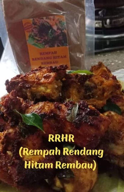 Rrhr Rempah Rendang Hitam Rembau Shopee Malaysia