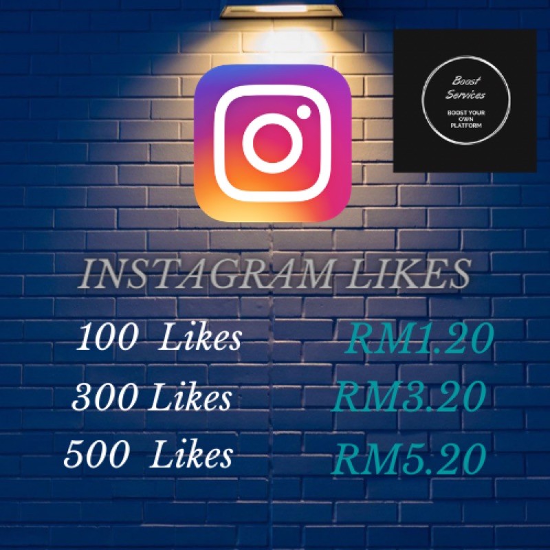 Free Bonus Instagram Likes Real Fast Non Drop Promotion Shopee Malaysia