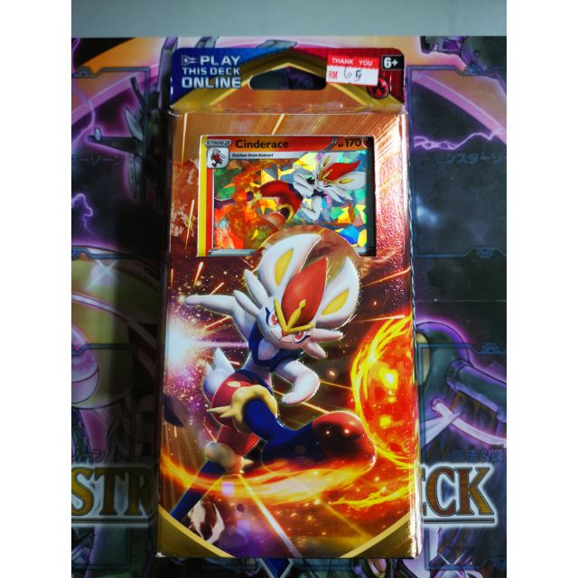 Pokémon Cinderace Theme Deck | Shopee Malaysia