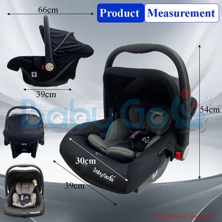 BabyGo New born Infant Baby Car Seat Model 399 Baby Carrier Seat 3 in 1 For Newborn To 13KG ...