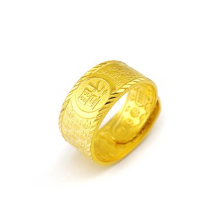 Asli Hong Kong tanpa cukai 9999 cincin emas cincin lelaki Asli Hong Kong tanpa cukai 9999 cincin emas cincin lelaki