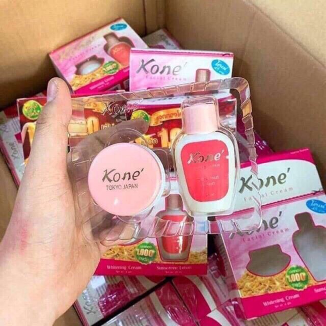 cara memakai kone skincare