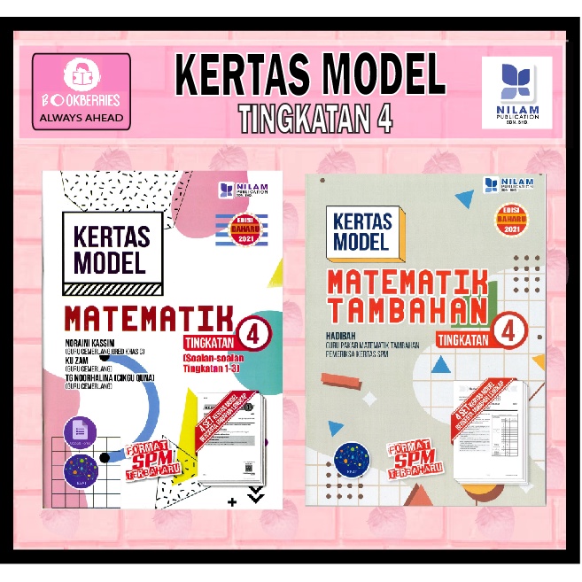 Buy [BERRIES] Buku Latihan / Kertas Model Matematik / Matematik