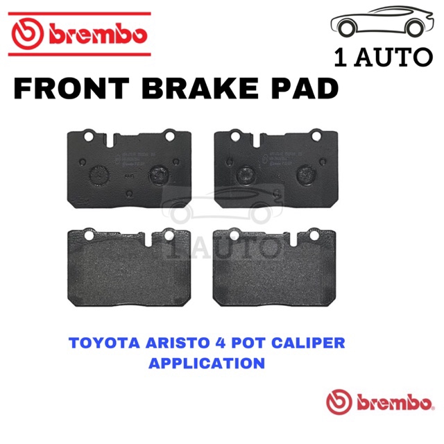 Brembo Carbon Ceramic Front Brake Pads Beta 300 RR 2013> 