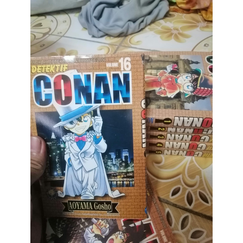 Limited Stock Detective Conan Vol 1 16 Komik Bahasa Shopee Malaysia