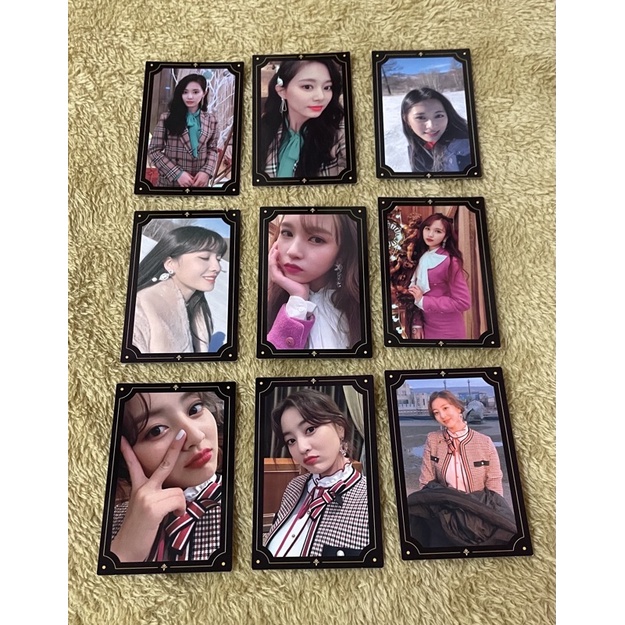 Twice The Year Of Yes Tyoy Photocards Momo Jihyo Mina Tzuyu Shopee