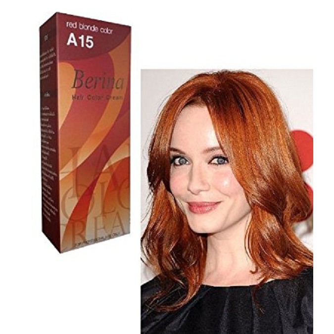 Berina Hair Red Blonde Color A15 Shopee Malaysia